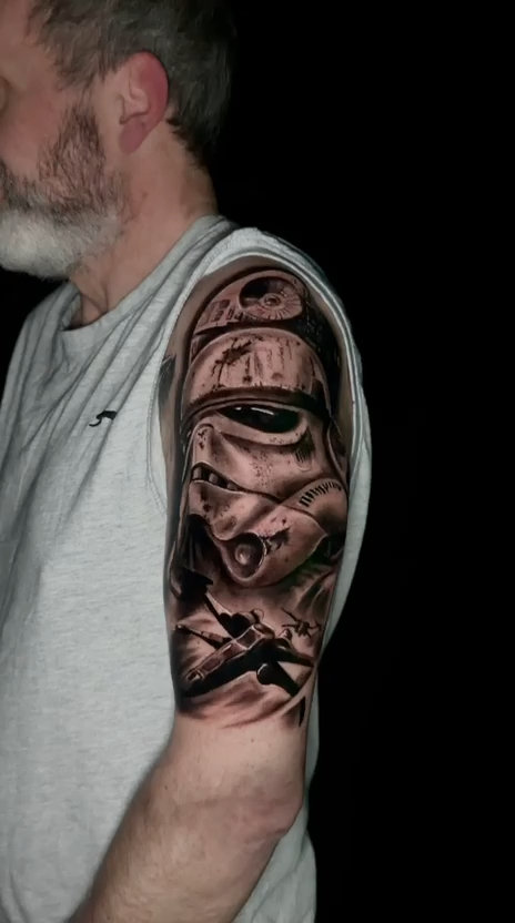 storm trooper tattoo